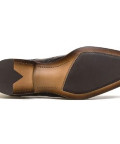 Alternative view of Wingtip Brogue Oxford – Black Leather