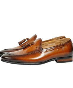 Tassel Slip-On – Soft Tan Leather
